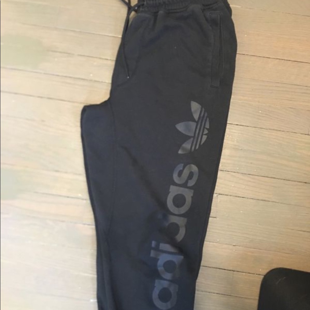 Black Adidas Joggers